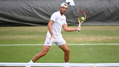 Rafa Nadal en Wimbledon : "Estoy disfrutando de jugar en hierba tres años después"