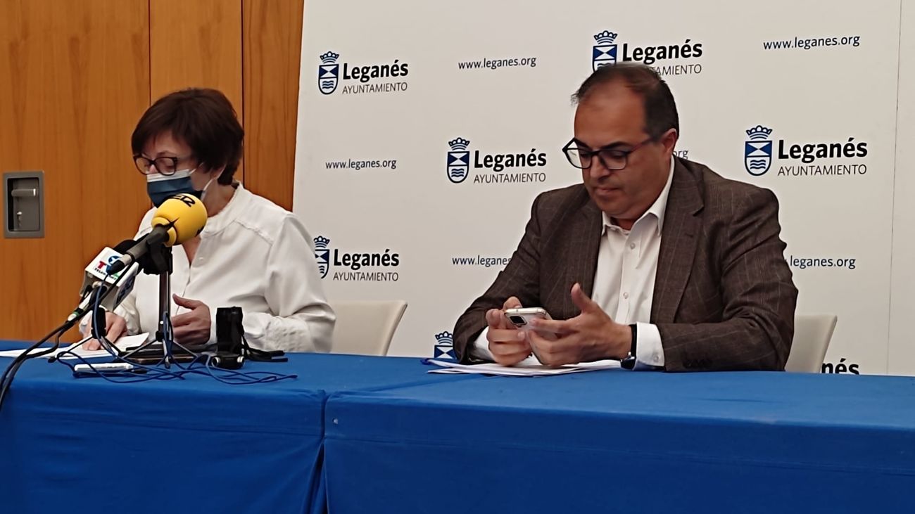 el alcalde de Leganés, Santiago Llorente