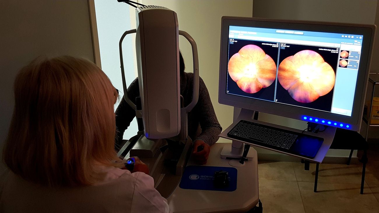 Imagen del fondo de unos ojos