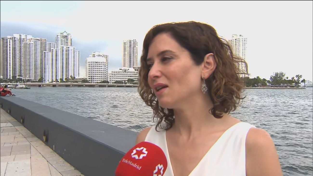 Ayuso hace un balance muy positivo de su viaje a Miami : “Todos tienen mucho interés en desarrollar proyectos en Madrid”