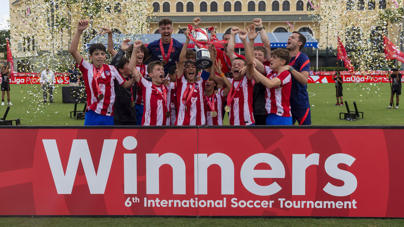 El Atlético de Madrid, campeón del Torneo Internacional LaLiga Promises