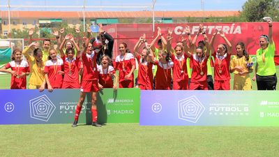 Madrid, subcampeón de España sub'12 femenino