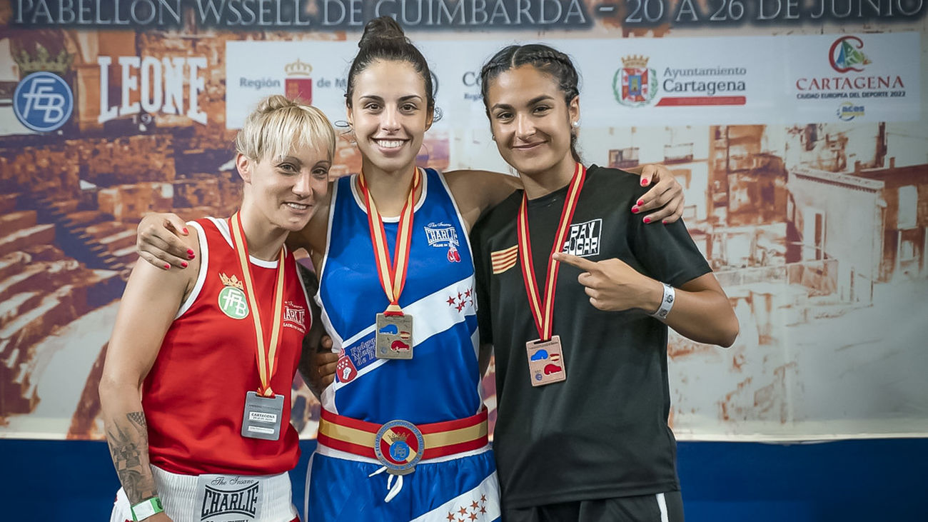 La torrejonera María González, campeona de España y de Madrid de boxeo