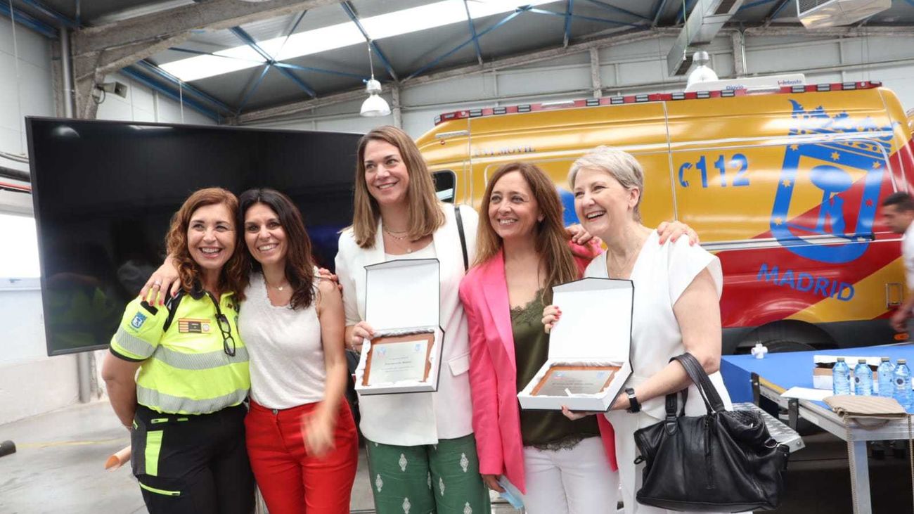 Inmaculada Galván premiada por el SAMUR