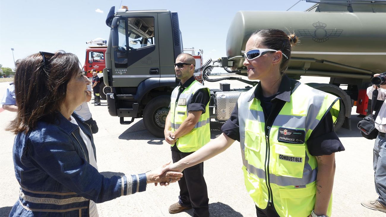 Robles asegura que se hablará de Ceuta y Melilla en la Cumbre de la OTAN, pero no se tomará ninguna medida