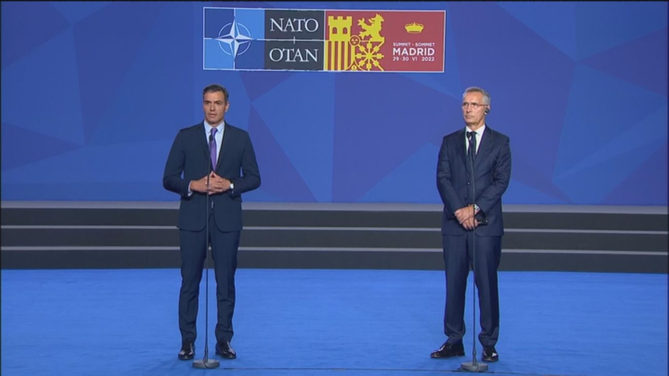 Sánchez declara en el inicio de la cumbre OTAN: "Vamos a definir las amenazas del presente y del futuro y cómo hacerles frente"