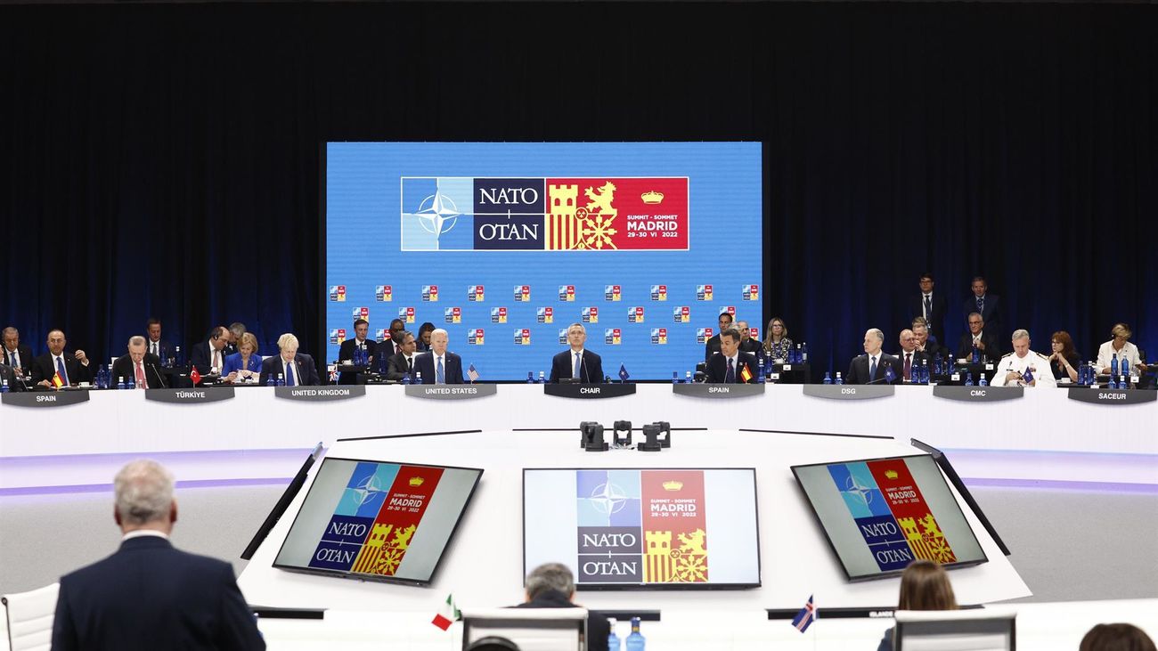 Primera jornada de la cumbre de la OTAN en Madrid
