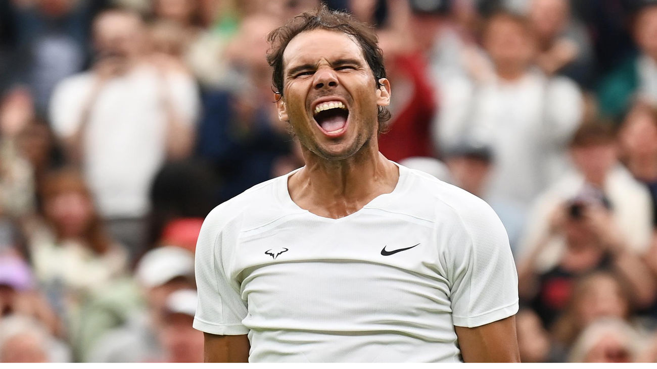 Nadal aplaca la brillantez de Berankis para meterse en tercera ronda de Wimbledon