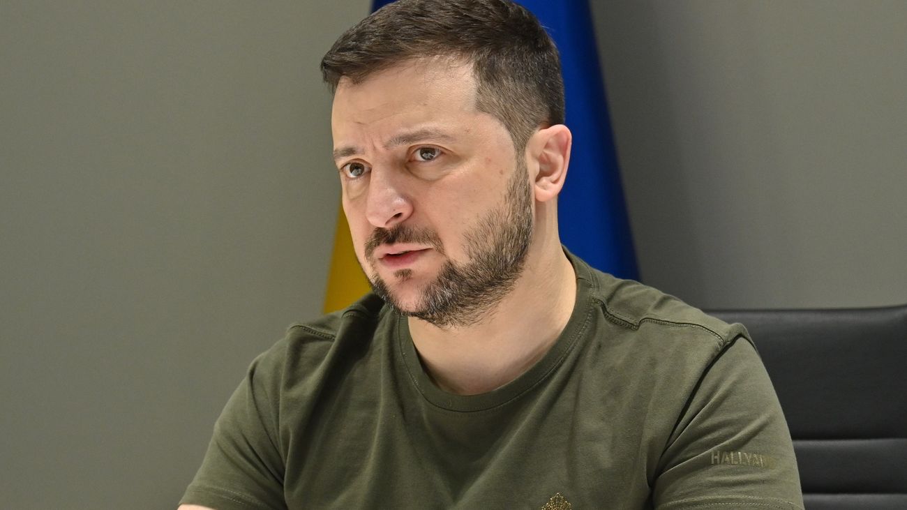 Volodimir Zelenski, presidente de Ucrania