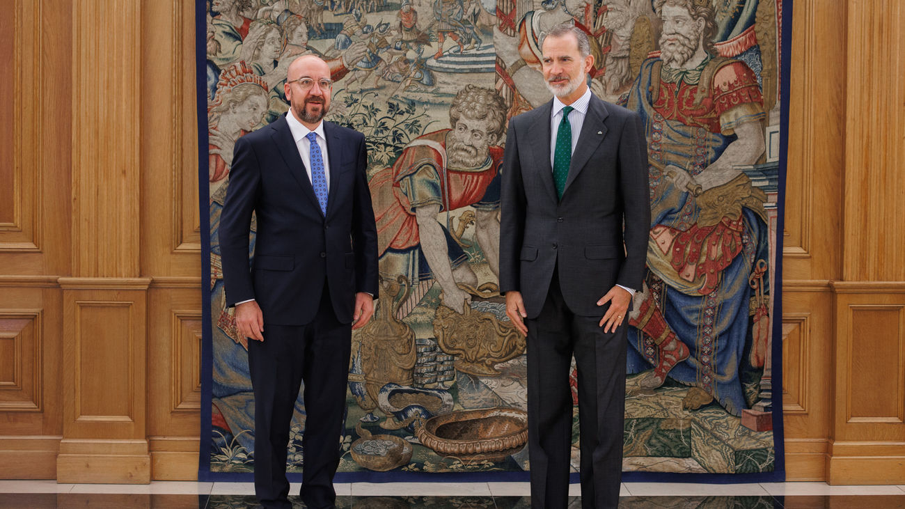 El presidente del Consejo Europeo felicita a Felipe VI por la “fantástica” Cumbre de la OTAN de Madrid