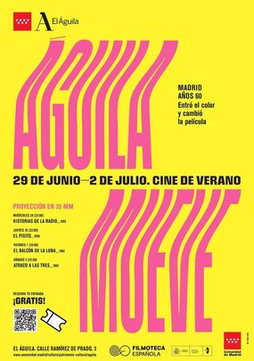 Cartel del ciclo de cine de 'El Águila' / COMUNIDAD MADRID
