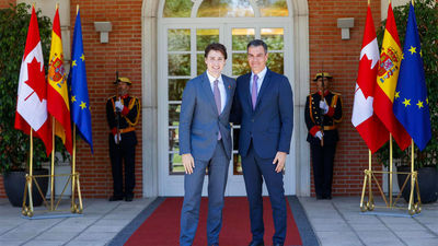 Sánchez y Trudeau celebran su "visión compartida" del mundo