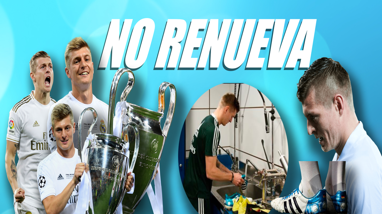 Kroos no quiere renovar por el Real Madrid... de momento