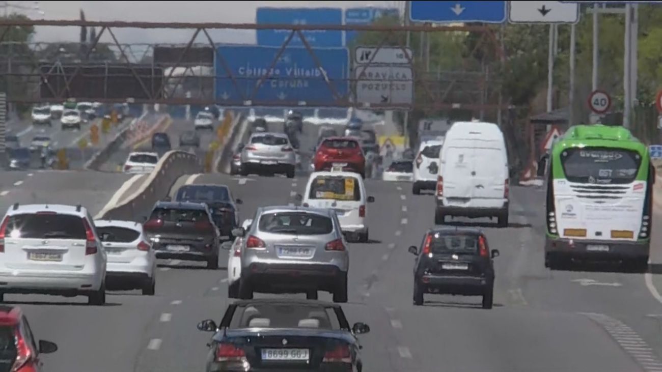 El BUS-VAO de la A-6 sufrirá cortes al tráfico por obras de rehabilitación del firme