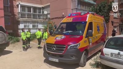 Cae un niño de 2 años desde un tercer piso en Carabanchel