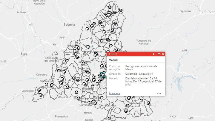 Mapa de ayuda a Ucrania / Telemadrid