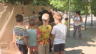 Campamentos literarios para niños en la cuesta de Moyano