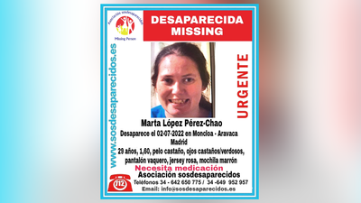 Localizan a Marta, de 29 años, que desapareció en Moncloa y necesitaba medicación