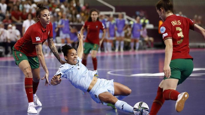 Final de la Eurocopa de fútbol sala femenino entre las selecciones de España y Portugal / TELEMADRID