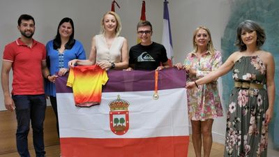 Tres Cantos homenajea a su vecino Raúl García Pierna, campeón de España contrarreloj