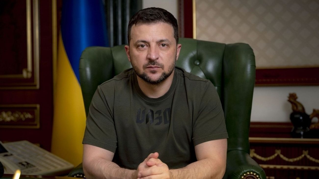 El presidente de Ucrania, Volodimir Zelenski