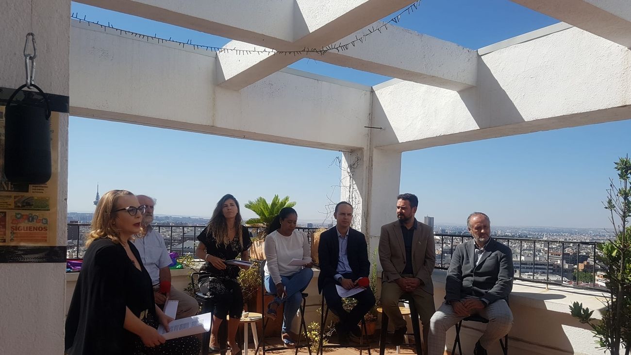 Miembros de 'Recupera Madrid'