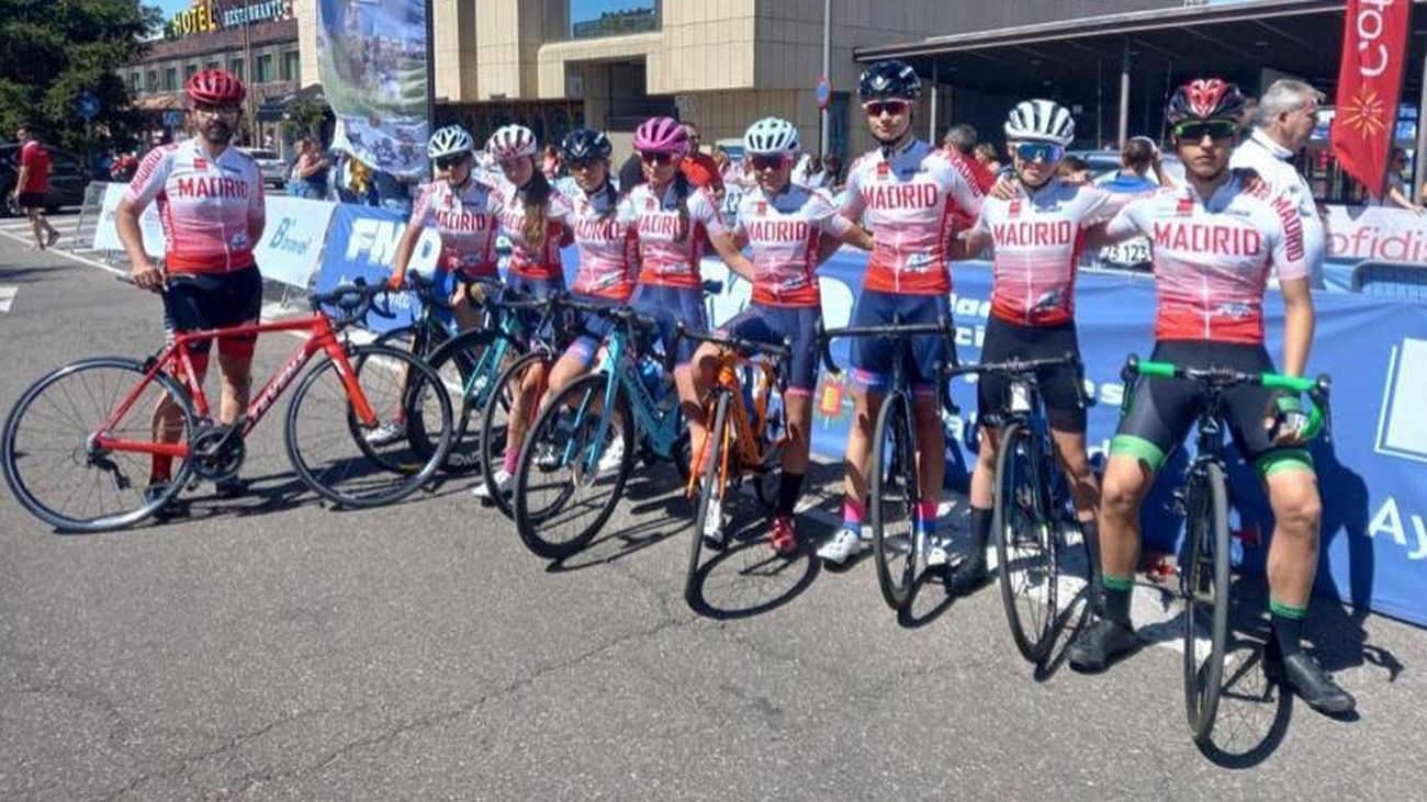 Los ciclistas madrileños, sin fortuna en el Campeonato de España Infantil