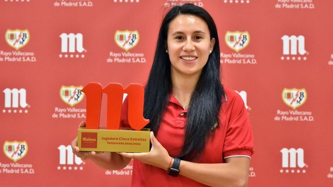 La internacional chilena Camila Sáez no seguirá en el Rayo