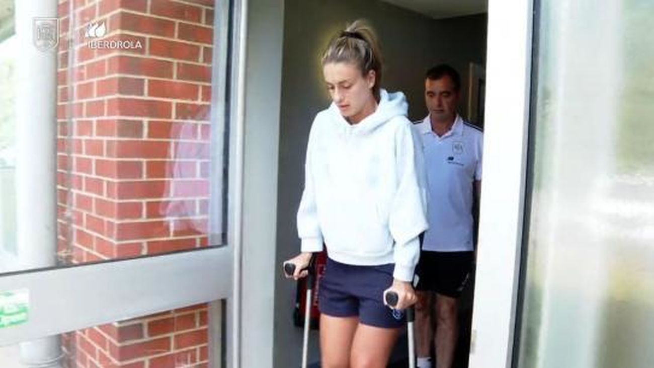 Alexia Putellas se rompe el ligamento cruzado anterior y dice adiós a la Eurocopa