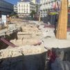 Hallan restos arqueológicos en las obras de Sol y se taparán para seguir los trabajos