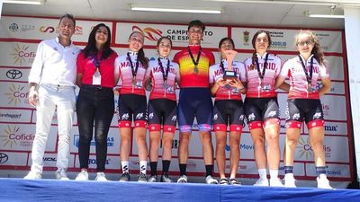 Rubén Sánchez, campeón de España cadete de ciclismo