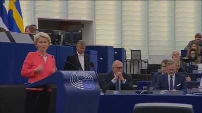 Úrsula Von der Leyen pide unidad ante las amenazas de Rusia de cortar el gas