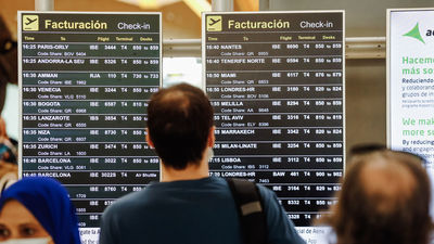 Air Europa y Vueling, entre las diez aerolíneas que más vuelos han cancelado en Europa