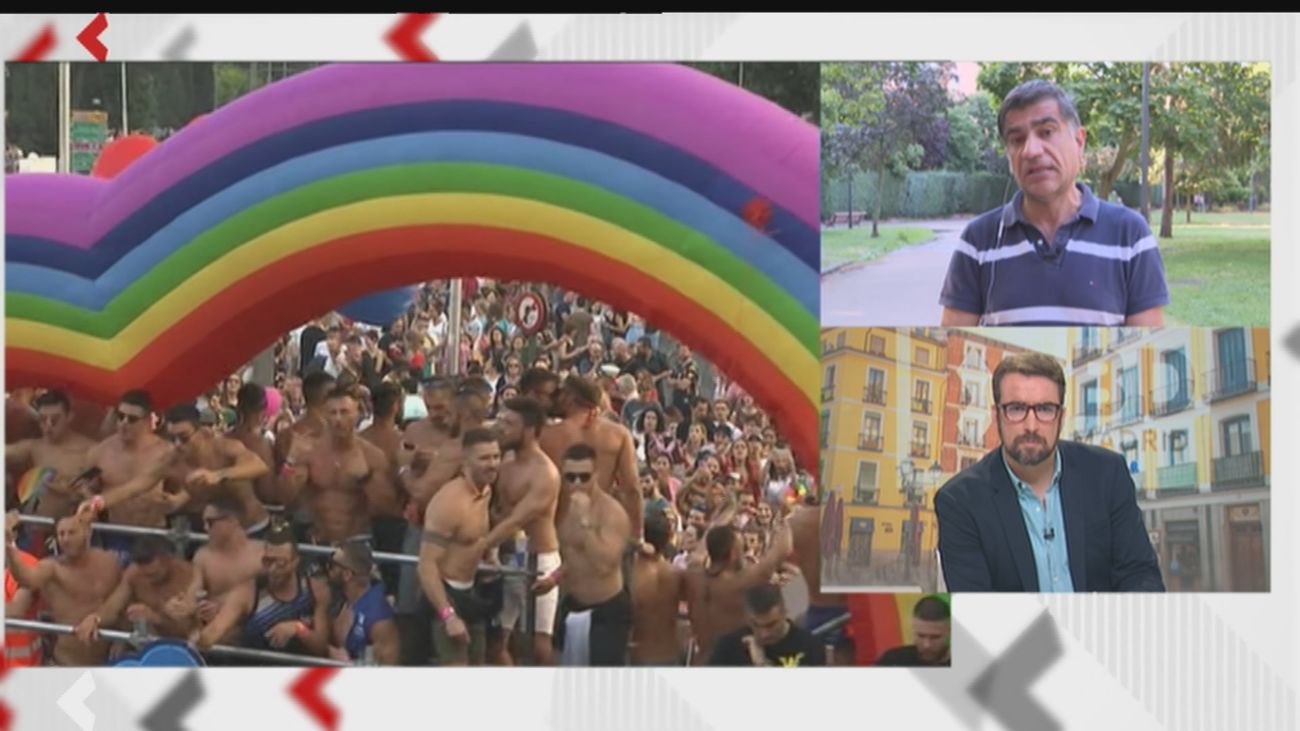 Juan Carlos Alonso, coordinador del Orgullo: "Queremos demostrar que en Madrid todos somos iguales"