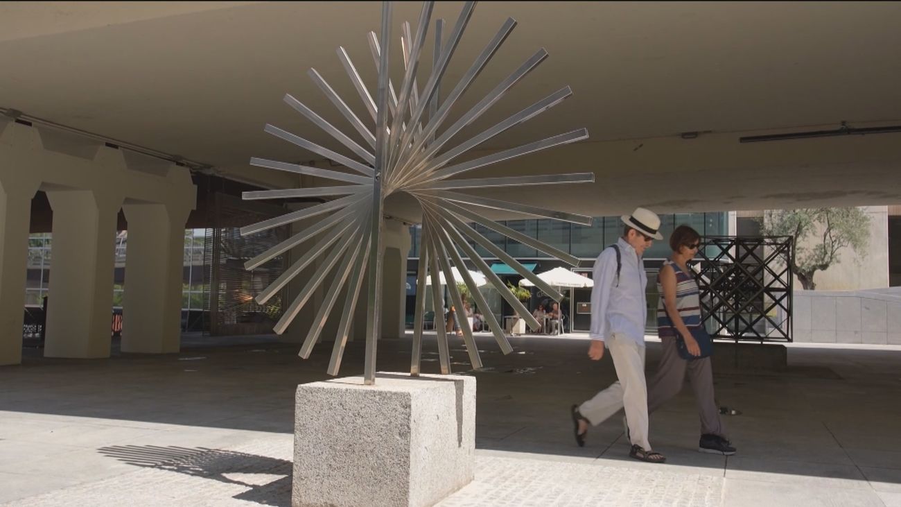 Finalizan las obras de mejora en el museo al aire libre de esculturas del Paseo de la Castellana