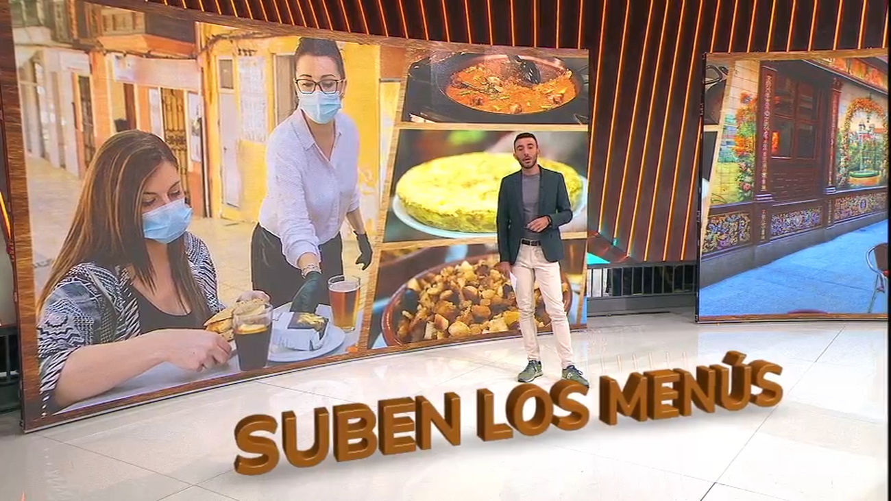 Suben los precios de los restaurantes