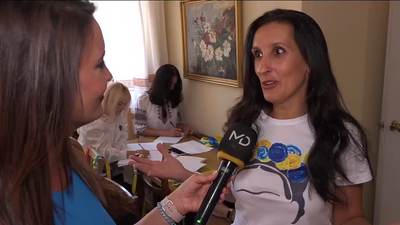 Olesya, la profesora de español que abandonó Rusia para enseñar a refugiados ucranianos
