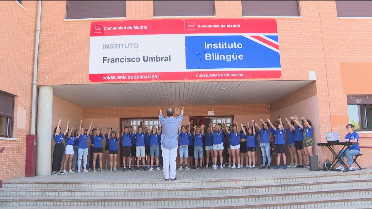 Así es 'voces para la convivencia',  un coro de instituto de Ciempozuelos