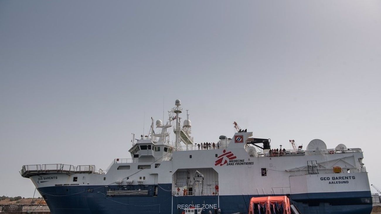El barco de Médicos Sin Fronteras, Geo Barents