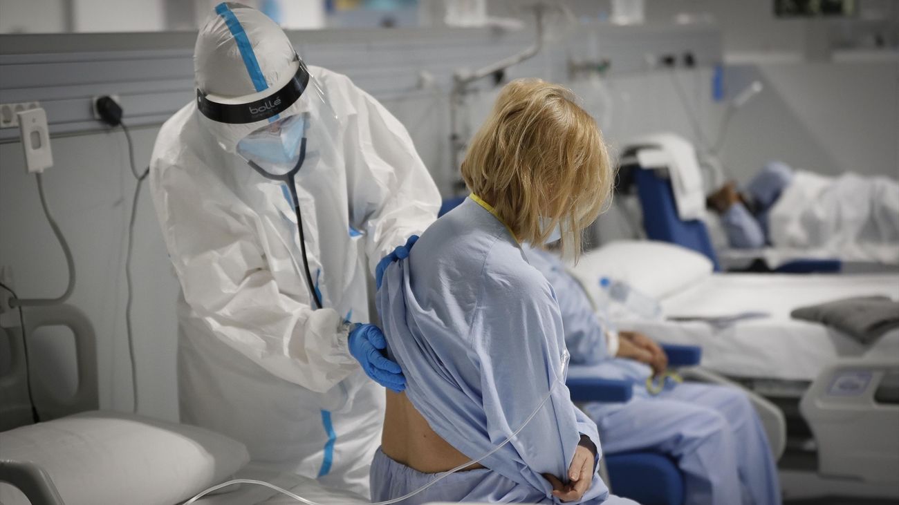 El número de hospitalizaciones por Covid-19 se eleva en Madrid