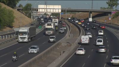 Un accidente en la M-40 ha provocado retenciones a la altura de Villaverde