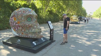 El Parque  de El Retiro recibe la exposición 'Mexicráneos'