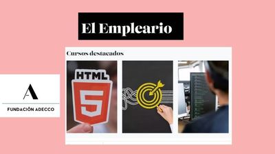 Fundación Adecco estrena Empleario, una plataforma de formación online para colectivos vulnerables