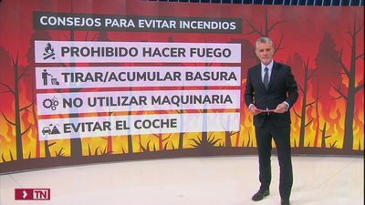 ¿Cómo actuar en caso de encontrar un incendio en verano?