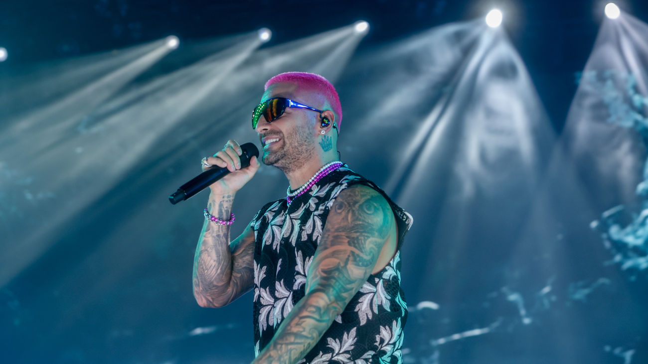 Maulma durante el concierto en el Wizink Center