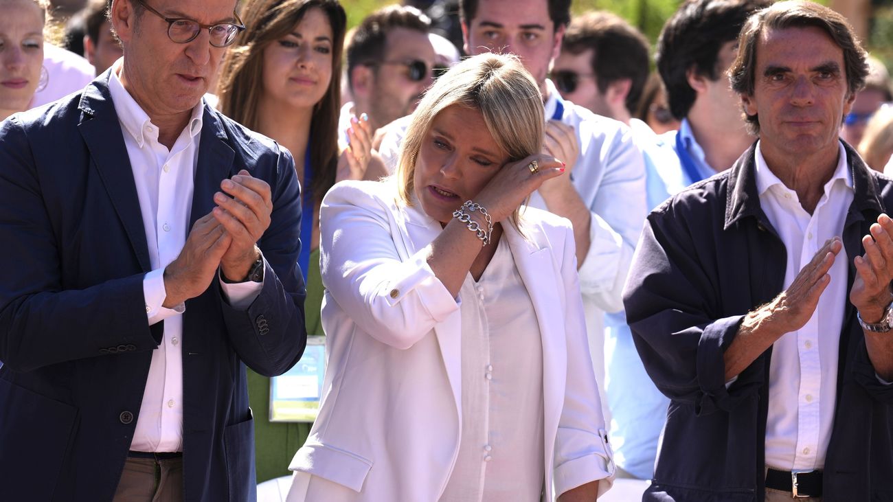 Feijóo se compromete durante el acto homenaje a Miguel Ángel Blanco en Ermua a derogar la Ley de Memoria Democrática