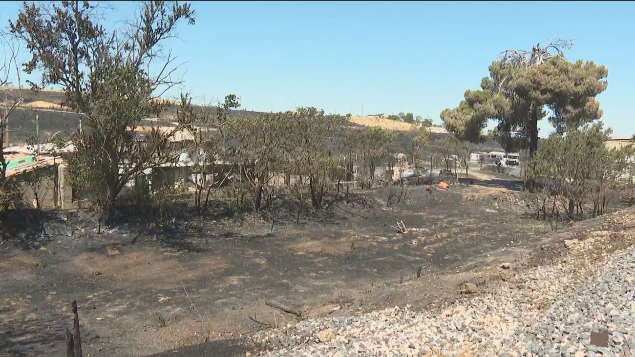 Los bomberos esperan dar por extinguido el incendio de Aranjuez este sábado