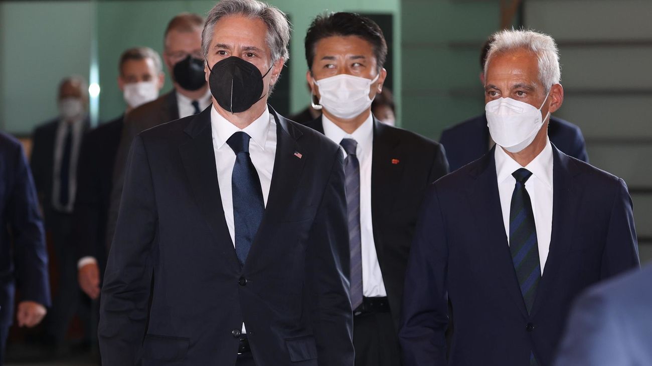 El Secretario de Estado estadounidense, Blinken, visita Japón 'por sorpresa' por la muerte de Abe
