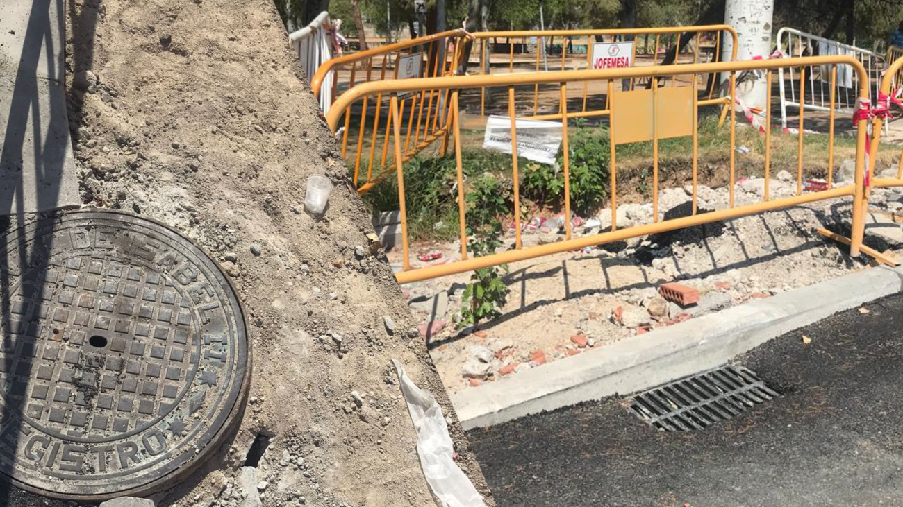 Obras en 10 calles de Mejorada del Campo, el auténtico quebradero de cabeza de los vecinos