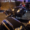 Más de 10 vehículos golpeados por un coche que huía de un control policial en Collado Villalba
